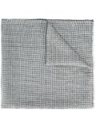 Loro Piana Windward Scarf, Men's, Grey, Linen/flax