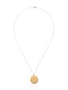Sasha Samuel Maxine Circular Gold-plated Locket Necklace - Metallic