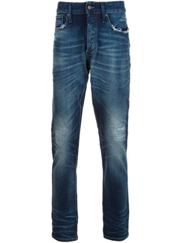 Denham Slim Fit Jeans, Men's, Size: 34/32, Blue, Cotton