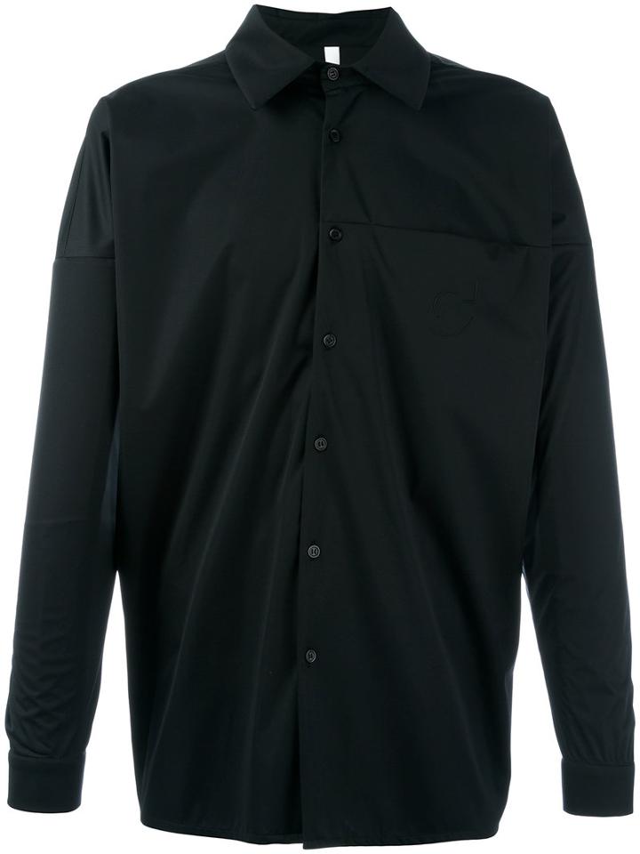 Cottweiler Boxy Shirt, Men's, Size: Large, Black, Polyester/polyamide