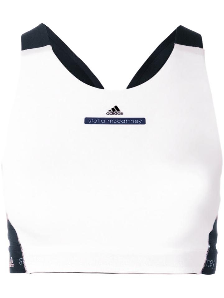Adidas By Stella Mccartney The High Intensity Sports Bra - White