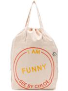 See By Chloé I Am Funny Tote Bag - Nude & Neutrals