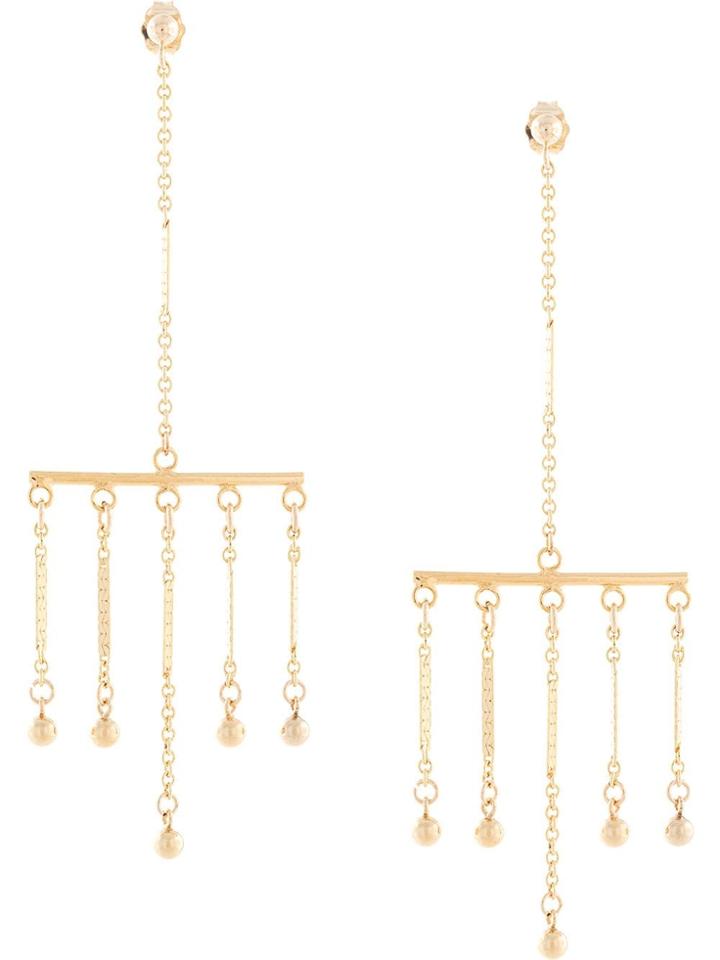 Petite Grand Terrace Chandelier Earrings - Gold
