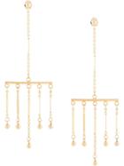 Petite Grand Terrace Chandelier Earrings - Gold