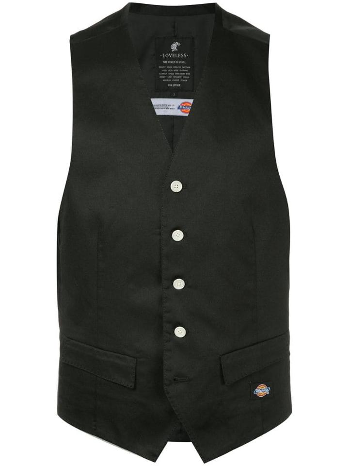 Loveless Loveless X Dickies Formal Vest - Black