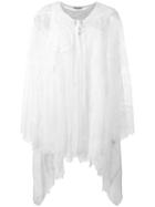 Tsumori Chisato - Lace Oversize Blouse - Women - Polyester - M, Women's, White, Polyester