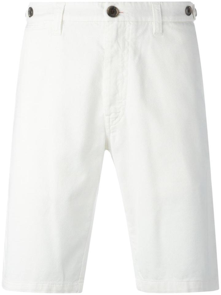 Eleventy Deck Shorts - White