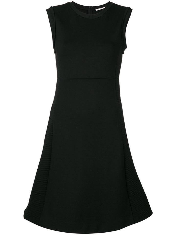 Dorothee Schumacher Flared Turtleneck Dress - Black