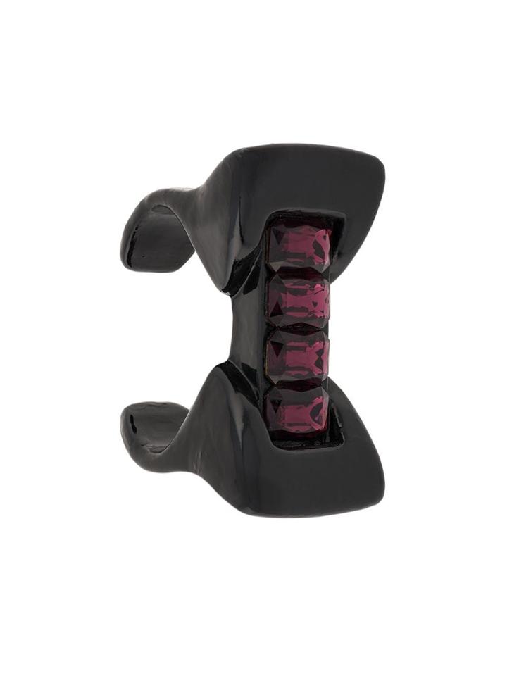 Katheleys Vintage 1980's Bow Cuff - Black