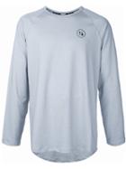 The Upside - Logo Print Sweatshirt - Men - Polyester/spandex/elastane - Xl, Grey