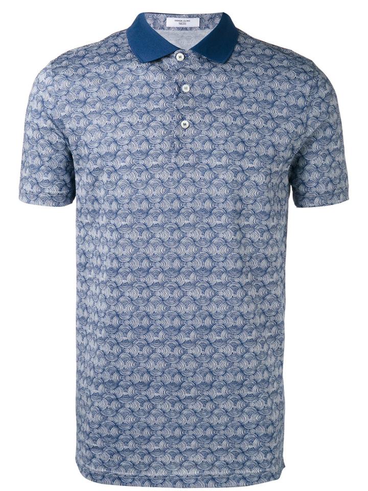 Emporio Armani Circle Patch Polo Shirt - Green