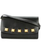 Hermès Pre-owned Stud Detail Shoulder Bag - Black