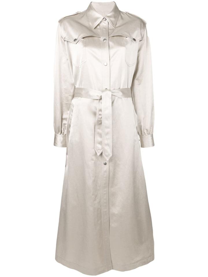 Mm6 Maison Margiela Classic Raincoat - Neutrals
