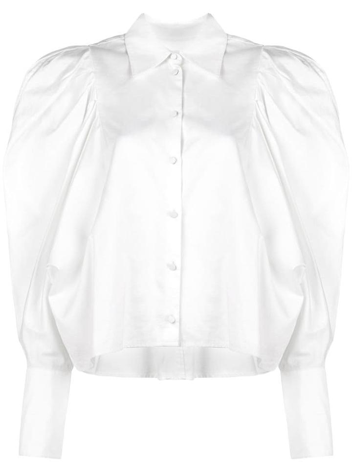 Khaite Puffed Sleeves Shirt - White
