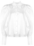 Khaite Puffed Sleeves Shirt - White