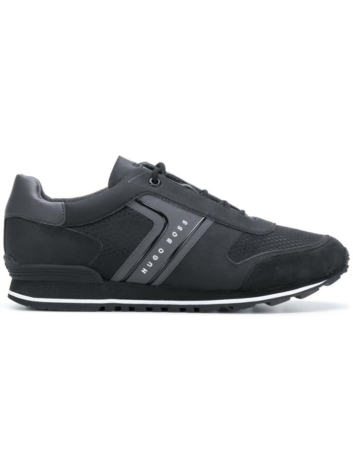 Boss Hugo Boss Logo Lace-up Sneakers - Black