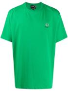 Raf Simons X Fred Perry Rear Print T-shirt - Green