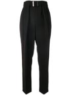 Neil Barrett Tailored High Waisted Trousers - Black