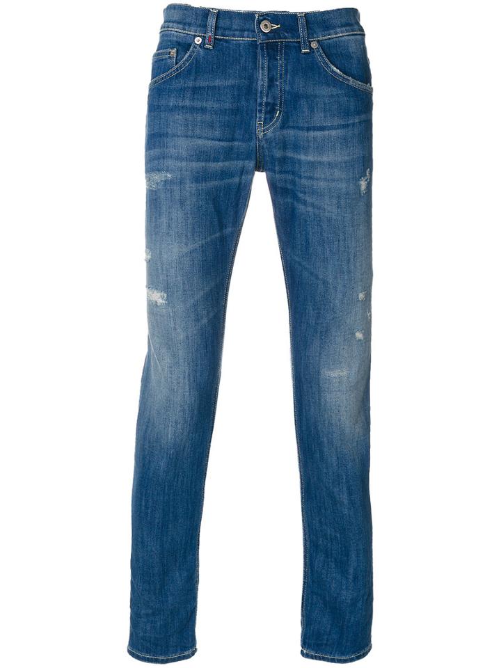Dondup - Classic Skinny Jeans - Men - Cotton/spandex/elastane - 30, Blue, Cotton/spandex/elastane