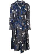 Samantha Sung Audrey Dress1 Holiday Print - Black