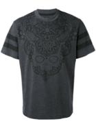 Hydrogen - Skull Print T-shirt - Men - Cotton - 52, Black, Cotton