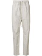 Rick Owens Track Style Tailored Trousers - Neutrals