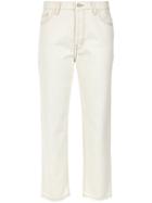 Egrey Cropped Jeans - Nude & Neutrals