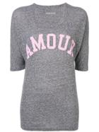Zadig & Voltaire Over-dyed Amour T-shirt - Grey