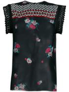 Philosophy Di Lorenzo Serafini Floral Print Blouse - Blue