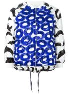 Tsumori Chisato Mixed Print Padded Bomber Jacket