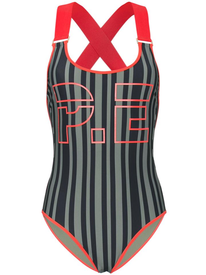 P.e Nation Back Paddle Onepiece - Multicolour
