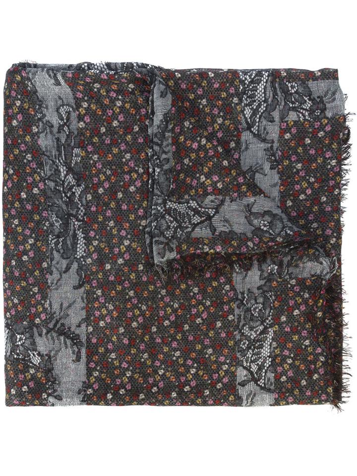 Faliero Sarti Floret Scarf - Black