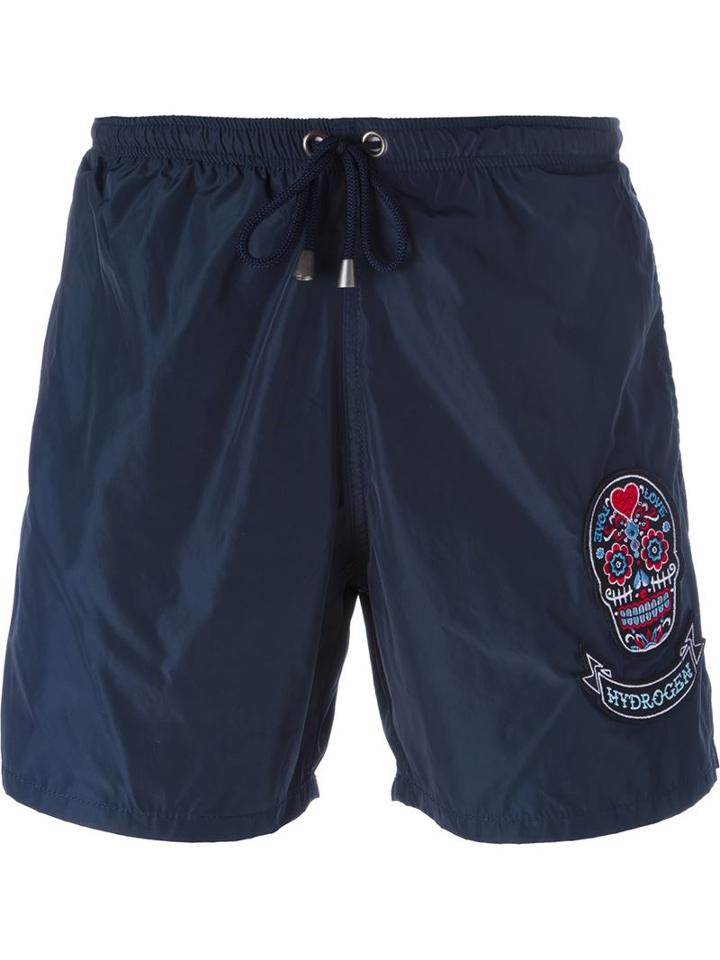 Hydrogen Logo Patch Swim Shorts