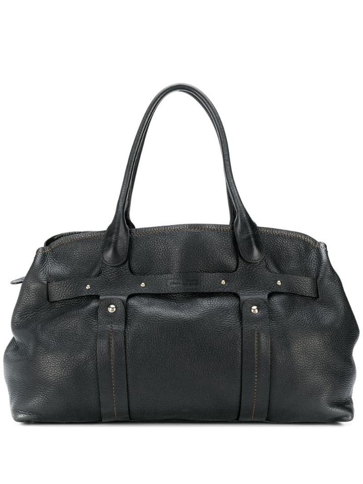 Salvatore Ferragamo Pre-owned 2000's Shopping Tote - Black