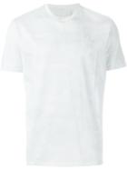 Neil Barrett Faded Camouflage Print T-shirt, Men's, Size: Xl, White, Cotton