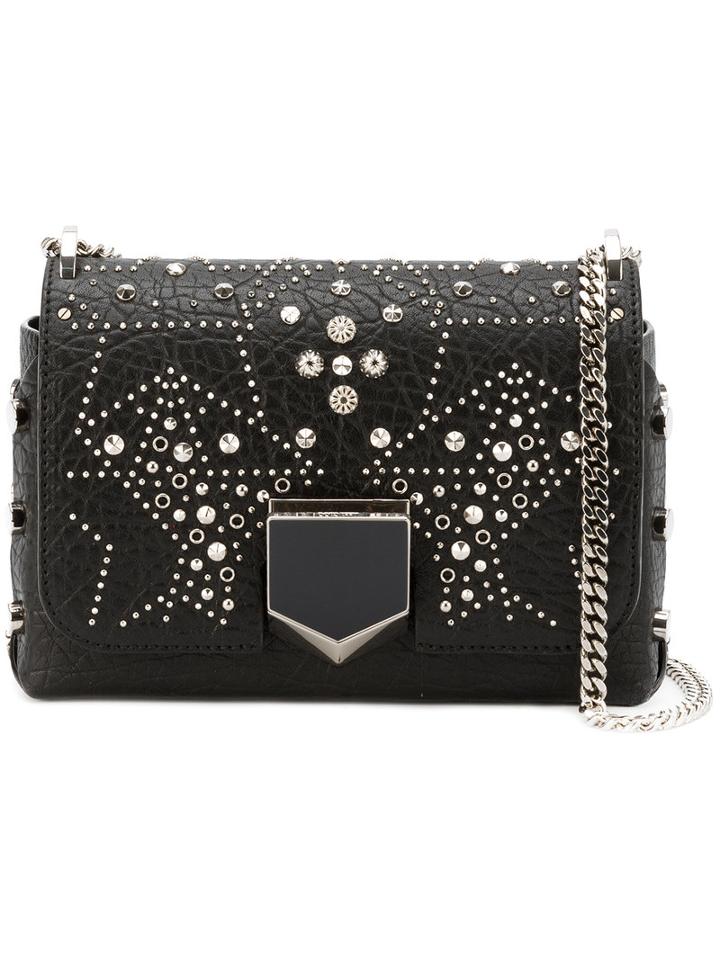 Jimmy Choo - Petite Lockett Shoulder Bag - Women - Leather - One Size, Black, Leather