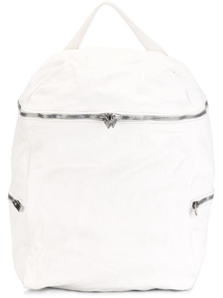 Guidi Zip Up Backpack