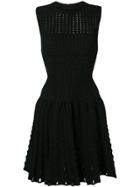 Alaïa Vintage 2000's Woven Skater Dress - Black