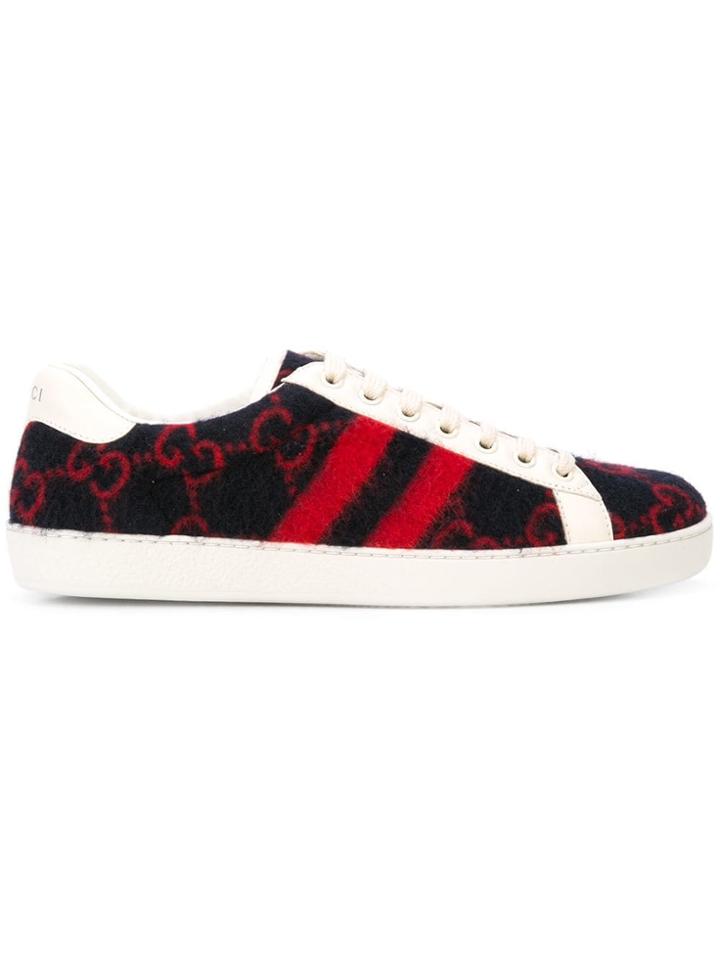Gucci Ace Gg Sneakers - Blue