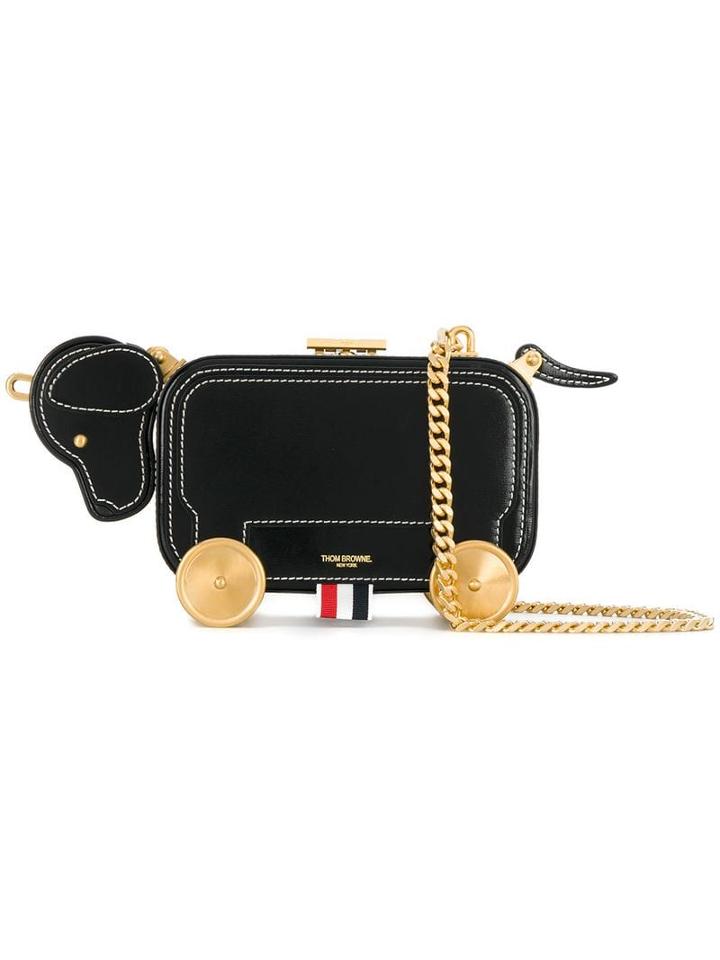 Thom Browne Chain Strap Hector Bag - Black