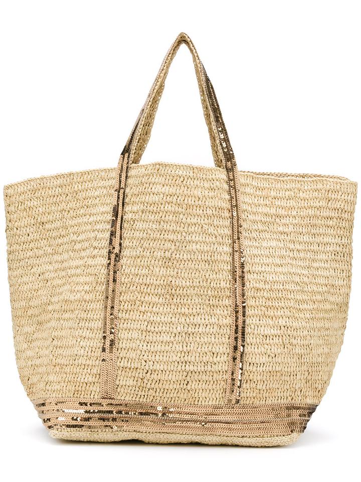 Vanessa Bruno - Woven Tote - Women - Straw - One Size, Women's, Nude/neutrals, Straw