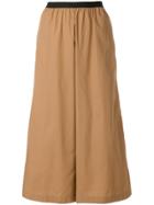 Antonio Marras Cropped Palazzo Trousers - Brown