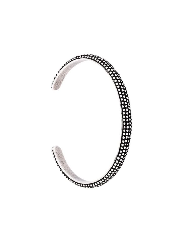 D'amico Textured Cuff - Metallic