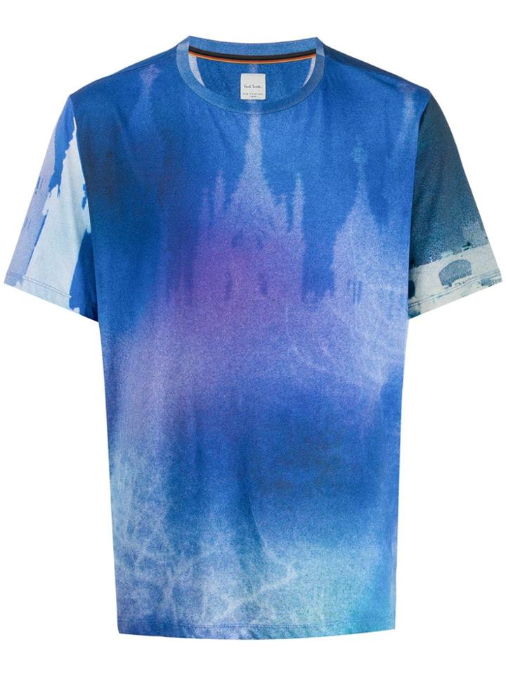 Paul Smith Tie-dye T-shirt - Blue
