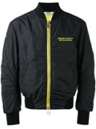 Gcds - Printed Bomber Jacket - Men - Polyamide/polyester - S, Black, Polyamide/polyester