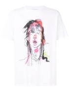 Neil Barrett Julie Verhoeven Mouth T-shirt - White