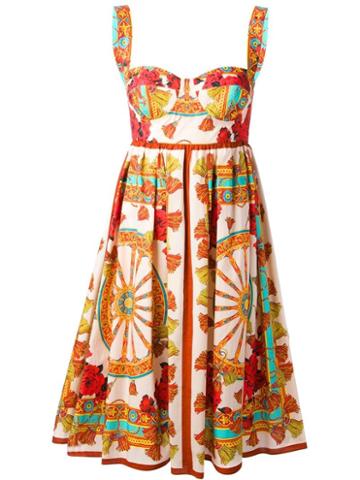 Dolce & Gabbana Foulard Sleeveless Dress