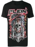 Philipp Plein Cowboy Studded Skull T-shirt - Black