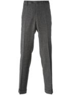 Pt01 Straight Trousers, Men's, Size: 54, Grey, Silk/virgin Wool