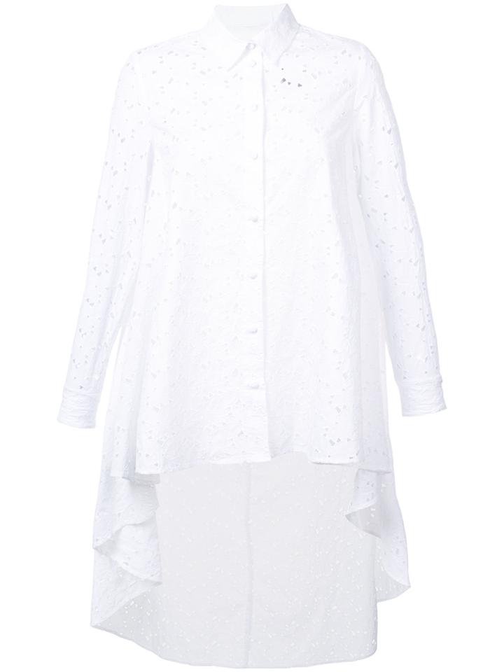 Co Waterfall Blouse - White